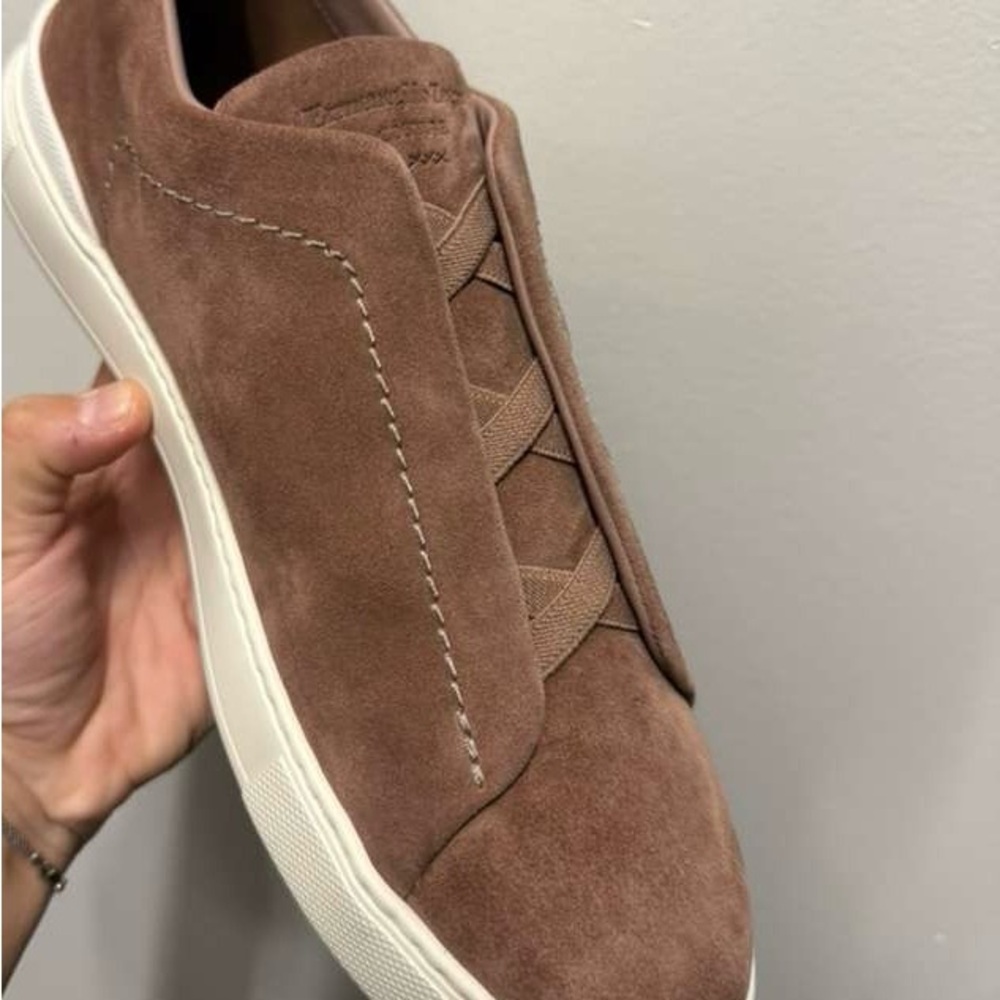 Zegna Triple Stitch Suede 9.5UK/ 10.5US/ 43.5EU